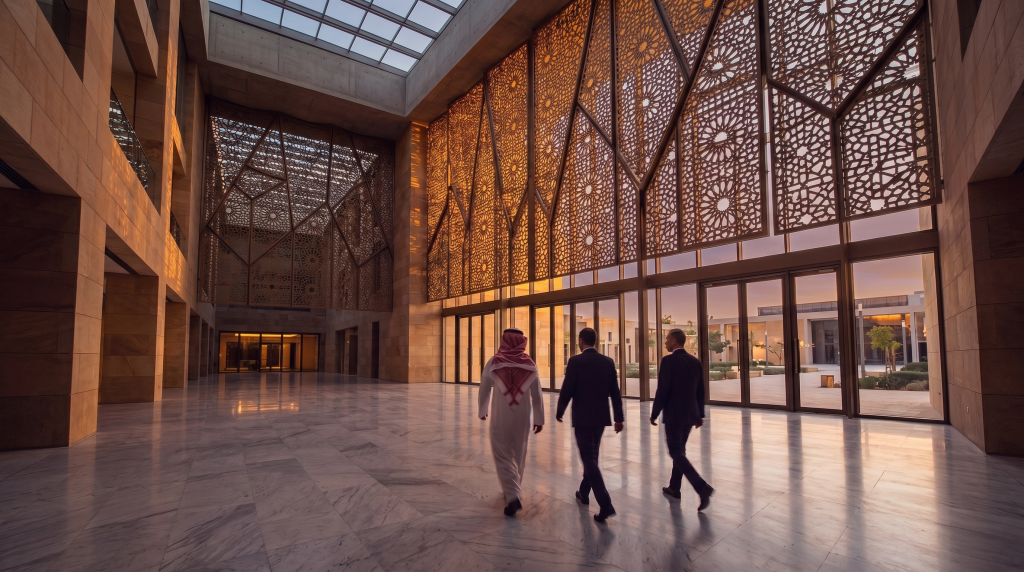 Expo 2030 Riyadh gateway grand atrium